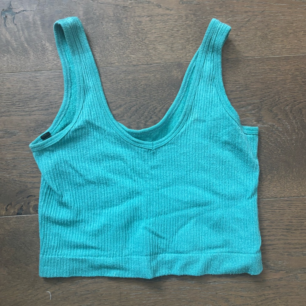 Free people out from under tank teal